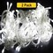 400 LED Clear Cable String Lights — 96ft Plug-In, 8 Modes, Indoor/Outdoor Decor